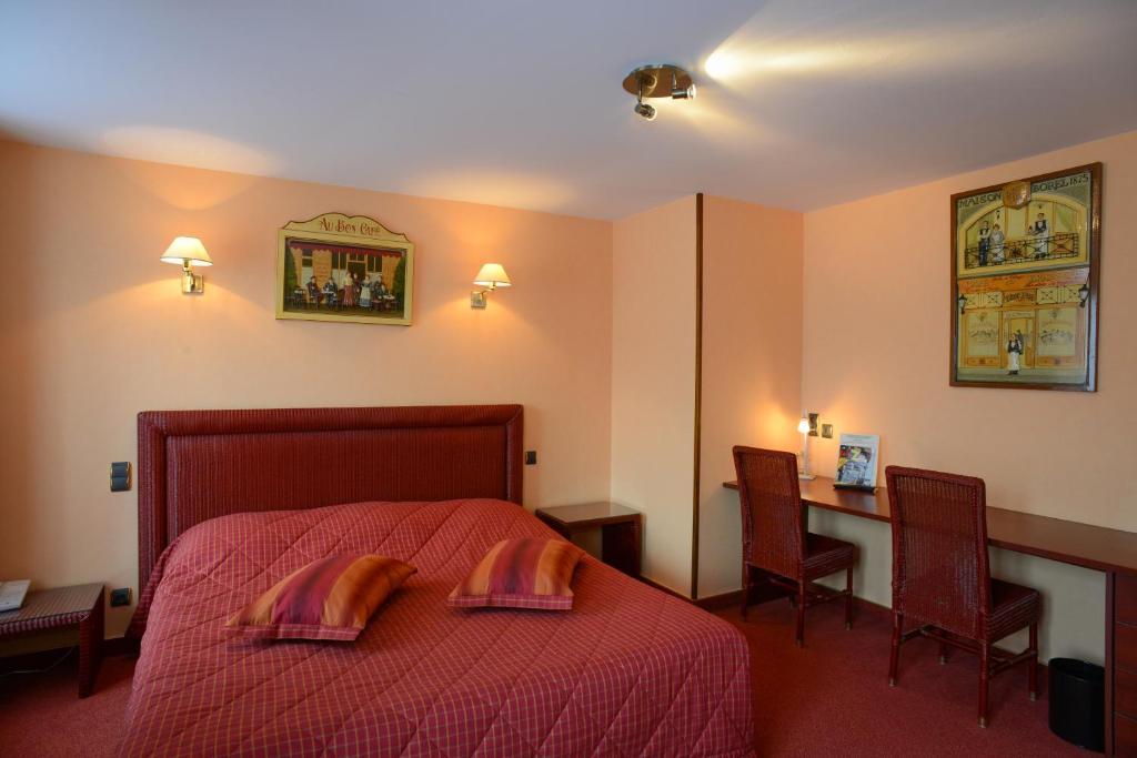 ‪‪Hotel de la Croix d'Or‬‬  آفروشْ الغرفة الصورة